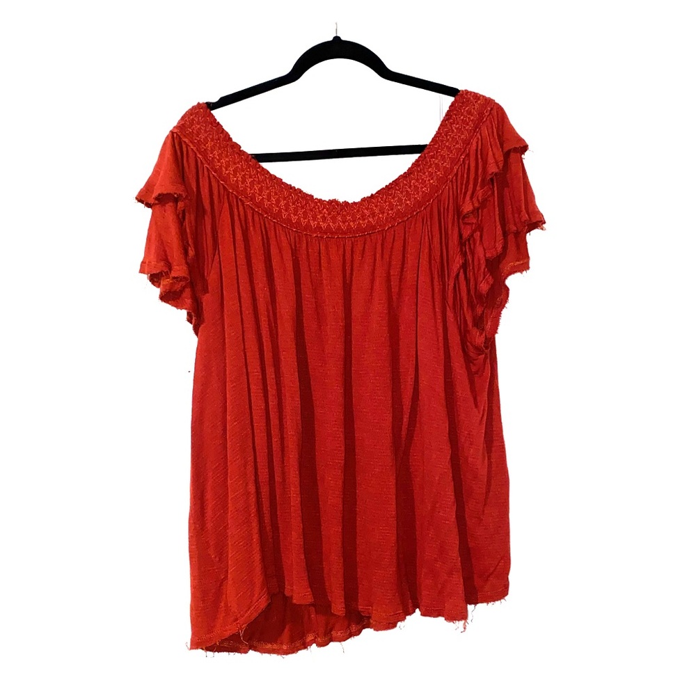 American Rag Off-The-Shoulder Shirt